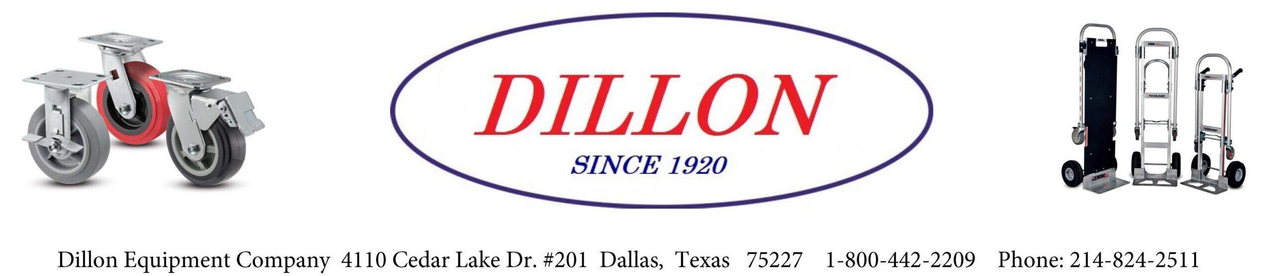 Dillon Scale Company logo and illustration